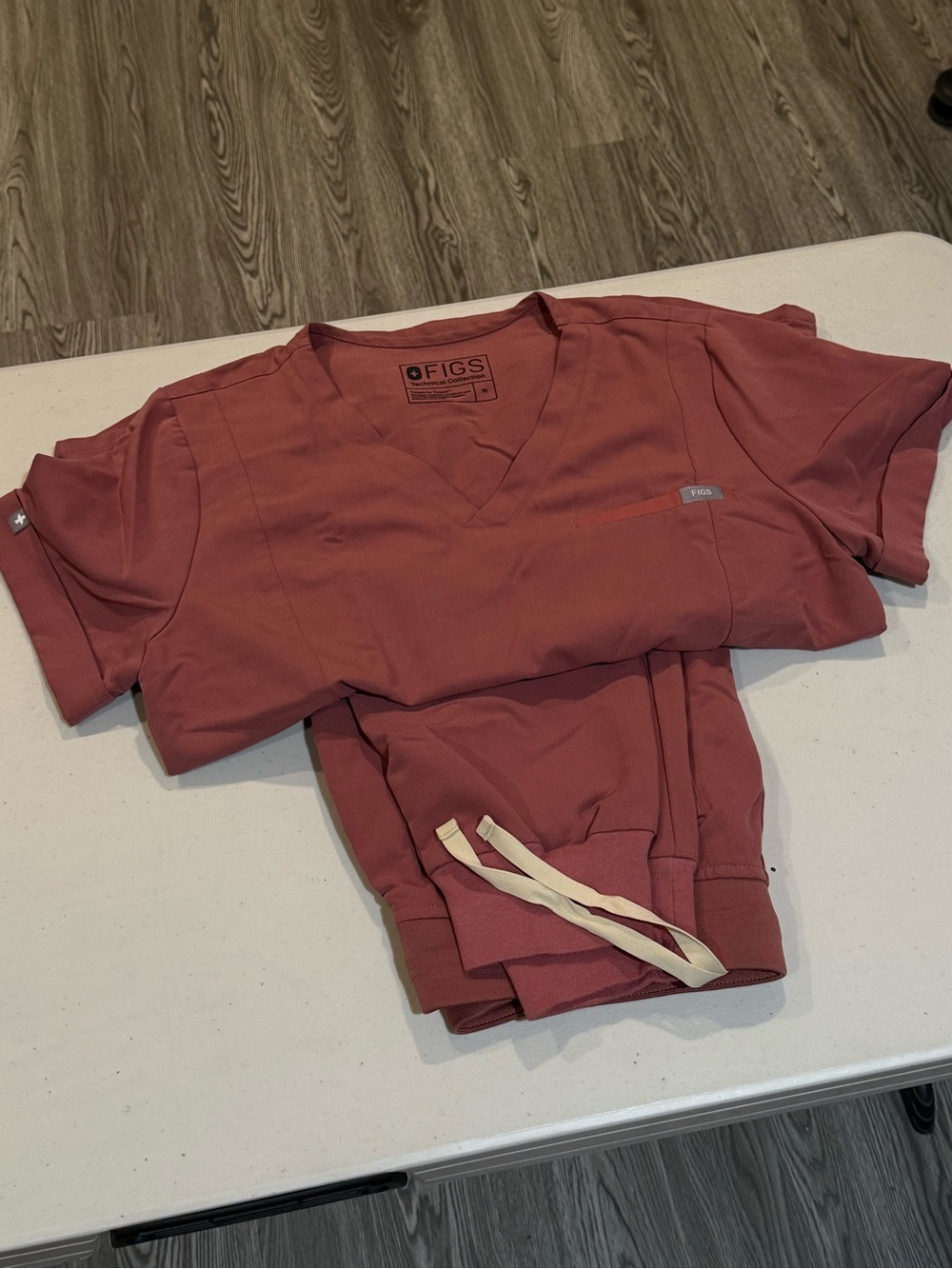 Figs Mauve Medium Petite Yola with Medium Top
